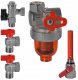 Uniwersalny zestaw zaworów kątowych do kotłów gazowych jednofunkcyjnych z separatorem magnetycznym T3 (S) 2x3/4 i 2x3/4 6