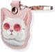 Etui na lokalizator / brelok Nimmy       Glasses Cool Cat różowy 2