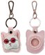 Etui na lokalizator / brelok Nimmy       Glasses Cool Cat różowy 8
