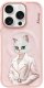 Etui Nimmy Magnetic fashion cute pet     MagSafe do iPhone 16 Pro Max różowy 1