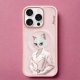 Etui Nimmy Magnetic fashion cute pet     MagSafe do iPhone 16 Pro Max różowy 6