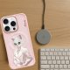 Etui Nimmy Magnetic fashion cute pet     MagSafe do iPhone 16 Pro Max różowy 7