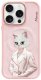 Etui Nimmy Magnetic fashion cute pet     MagSafe do iPhone 16 Pro Max różowy 8