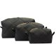 Zestaw kosmetyczek MiaMore Toiletry Bag 3in1 Czarny 1