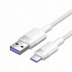 Kabel USB 2.0 A do USB-C 6A Vention CTOWF 1M (biały) 1