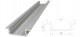 AL12-GLG1-AS-2020: Wpuszczany profil ALU anoda srebrny 5x16mm 2010mm GROOVE silver anodized 2
