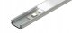 AL12-GLS1-LW-3000: Nawierzchniowy profil ALU biały lakier 6x16mm 3030mm SURFACE white lacquer 2