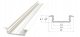 AL12-GLG1-LW-3000: Wpuszczany profil ALU biały lakier 5x16mm 3030mm GROOVE white lacquer 2
