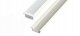 AL12-GLG1-LW-3000: Wpuszczany profil ALU biały lakier 5x16mm 3030mm GROOVE white lacquer 3