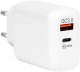 76-029# Ładowarka sieciowa gniazdo usb + usb-c pd 45w gan 1