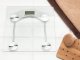 Waga łazienkowa elektroniczna 180kg szklana lcd przezroczysta do łazienki 6