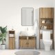 Szafka pod umywalkę vidaXL Artisan Oak 80x30x60 cm z materiału inżynieryjnego 3