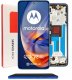 ORYGINAŁ WYŚWIETLACZ EKRAN LCD DO MOTOROLA EDGE 50 NEO RAMKA NIEBIESKA 1