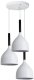 Lampa sufitowa metalowa klosz wisząca AT20-3SZ-White 1