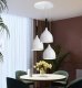 Lampa sufitowa metalowa klosz wisząca AT20-3SZ-White 2