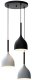 Lampa sufitowa metalowa klosz wisząca AT21-3SZ-MIX 1
