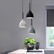 Lampa sufitowa metalowa klosz wisząca AT21-3SZ-MIX 2
