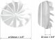 FANS BACK VALVE EEV125 D125 MM 2