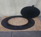 GARDEN SEWER COVER 780PE-B-PL1 A15 BLACK 1