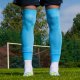 Tuby Piłkarska błękitny / Football Sleeves Roya błękitny dorosły 155 - 195 cm Proskary 1