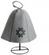 SAUNA HAT RSH-09-B GRAY 1
