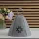 SAUNA HAT RSH-09-B GRAY 3