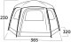 Easy Camp Sandland Yurt dome tent (brown, for 6 people, model 2025) 4