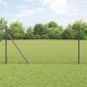 vidaXL Hexagon Fence Gray 1x10 m Stal 1