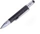 TROIKA Multitasking-Kugelschreiber LILIPUT TOOL PEN schwarz 1