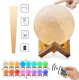 LAMPKA NOCNA 3D Księżyc 48cm MOONLIGHT RGB + pilot stojąca na biurko 15