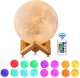 LAMPKA NOCNA 3D Księżyc 48cm MOONLIGHT RGB + pilot stojąca na biurko 16