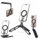 Statyw Grip Stojak 3w1 Metal Uchwyt Na Telefon Obrót 360 Magnes Magsafe / Mg-21 1