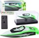 Łódź Motorówka Zdalnie Sterowana RC Biało-Zielona 15cm LEAN Toys 1