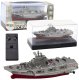 Statek Militarny Łódź Zdalnie Sterowana RC Srebrna 15cm LEAN Toys 1