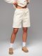 Zestaw dresowy dla par UNISEX bluza + szorty - kremowy V2 Z108 XS/S 8