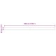 Wiatrochron dla ramy 4 m Jasnoszary 3.8x0.2 m 6
