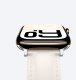 Skórzany pasek AMAZINGTHING Class Band do Apple Watch 45 / 46 / 49 mm - jasnobeżowy 5