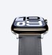 Skórzany pasek AMAZINGTHING Class Band do Apple Watch 45 / 46 / 49 mm - szary 5