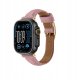 Skórzany pasek AMAZINGTHING Class Band do Apple Watch 45 / 46 / 49 mm - różowy 4