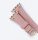 Skórzany pasek AMAZINGTHING Class Band do Apple Watch 45 / 46 / 49 mm - różowy 8