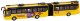 LeanToys Autobus Szkolny Trolejbus Przegubowy Zdalnie Sterowany RC 1:32 Żółty 1