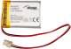Akumulator Li-Po LP293441 Akyga AKY0822 3.7V / 400mAh PCM Molex 2-Pin 150mm 1