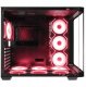Rampage Loopy Obudowa PC akwarium 7x wentylator ARGB Infinity HUB czarna 5