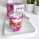 Szklanka termiczna z kwiatami w środku, gipsówka hortensje róż 300 ml 1szt SZK174 3