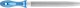 Workshop file with handle half-round point 300mm cut 1 for rough machining roughing 1