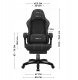 Fotel Huzaro Force 3.7 czarny 3