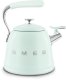 Czajnik tradycyjny z gwizdkiem Smeg WKF01PG Pastelowa Zieleń  Styl Retro, 1,7L 5