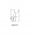 Styk pomocniczy Noark AX3111 100540 1 CO przemienny 125A 230V szary 1