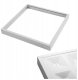 G-TECH Rama do montażu natynkowego paneli LED 60x60x6,5cm GTV (typu backplate) bez śrub biały GT-RMBK60X60-00 1