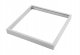 G-TECH Rama do montażu natynkowego paneli LED 60x60x6,5cm GTV (typu backplate) bez śrub biały GT-RMBK60X60-00 1